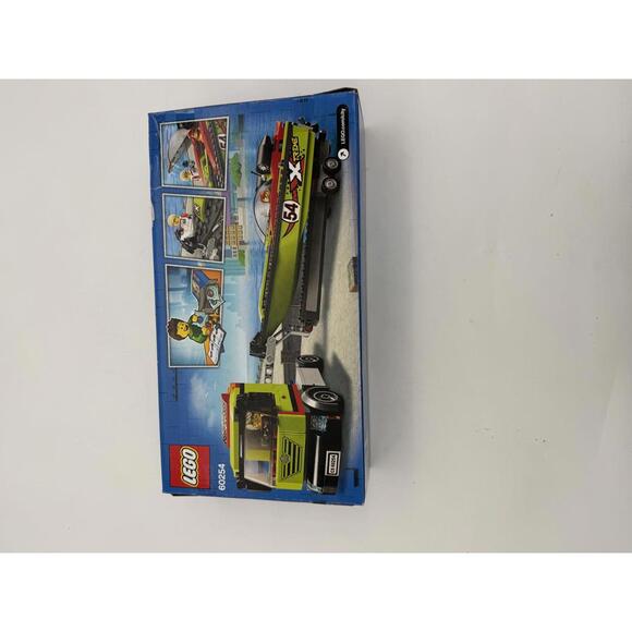 Lego City 60254 Race Boat Transporter NIB Sealed - Picture 2 of 4